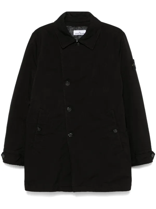 Stone island mens trench coat online