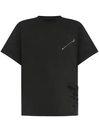 ★MM6 Maison Margiela★ ブラック シームレス Tシャツ MM6 Maison Margiela: ブラック Salomonエディション シームレス