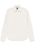 BOSS corduroy shirt - White