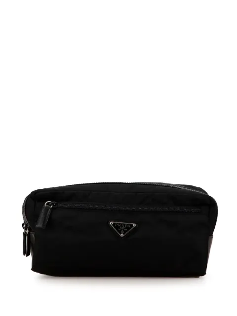 Prada Pre-Owned باوتش 'تيسوتو دابل زيب' 2000-2013