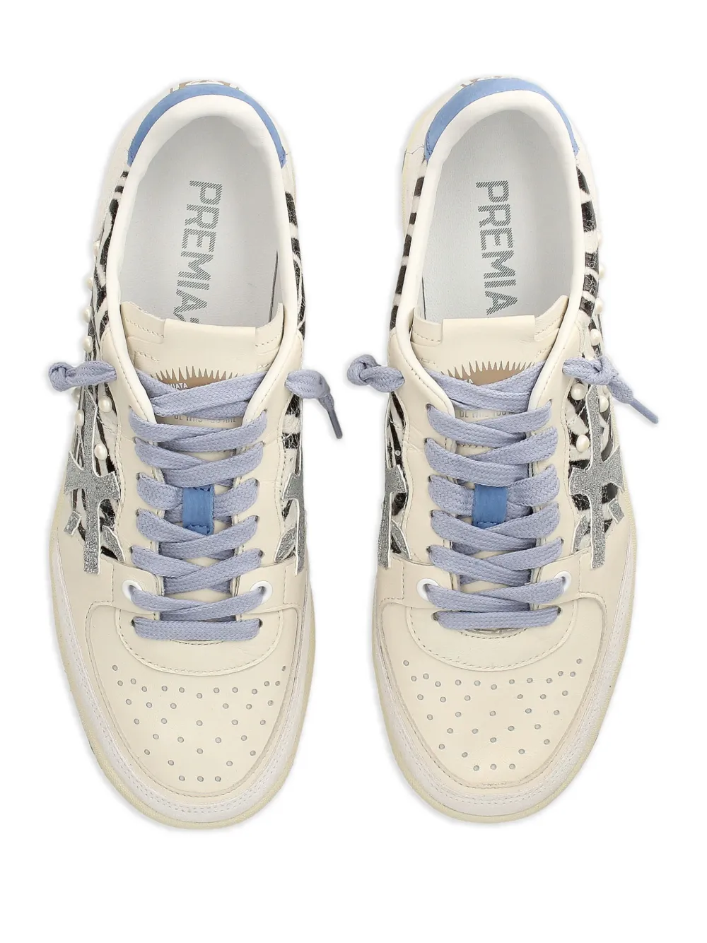 Premiata Basket Clay sneakers Wit