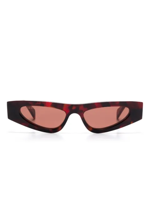 Gucci Eyewear نظارة شمس بإطار عين القطة