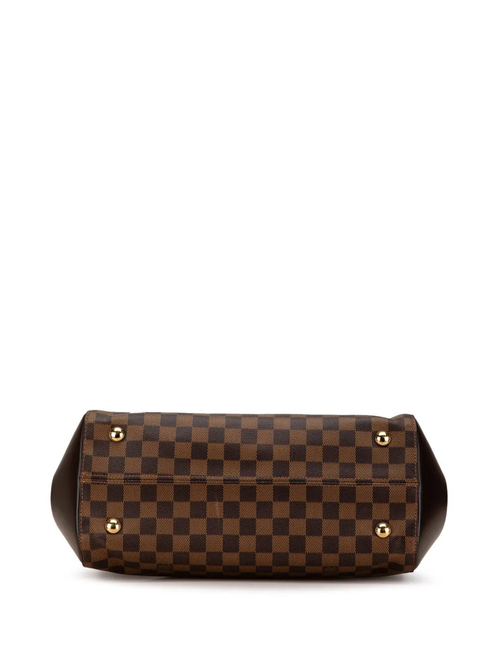 Louis Vuitton Pre-Owned 2014 Damier Ebene Rivoli MM boekentas - Bruin