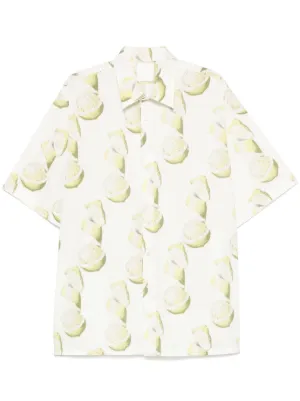 Givenchy プリント シルクシャツ | ブルー | FARFETCH JP