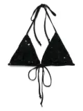 P.A.R.O.S.H. Gradient bikini top - Black