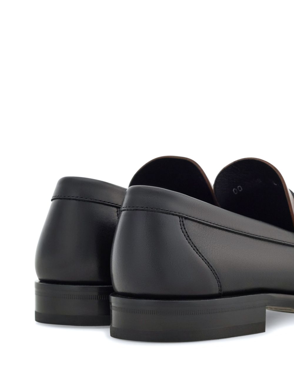 Ferragamo Gancini loafers Zwart