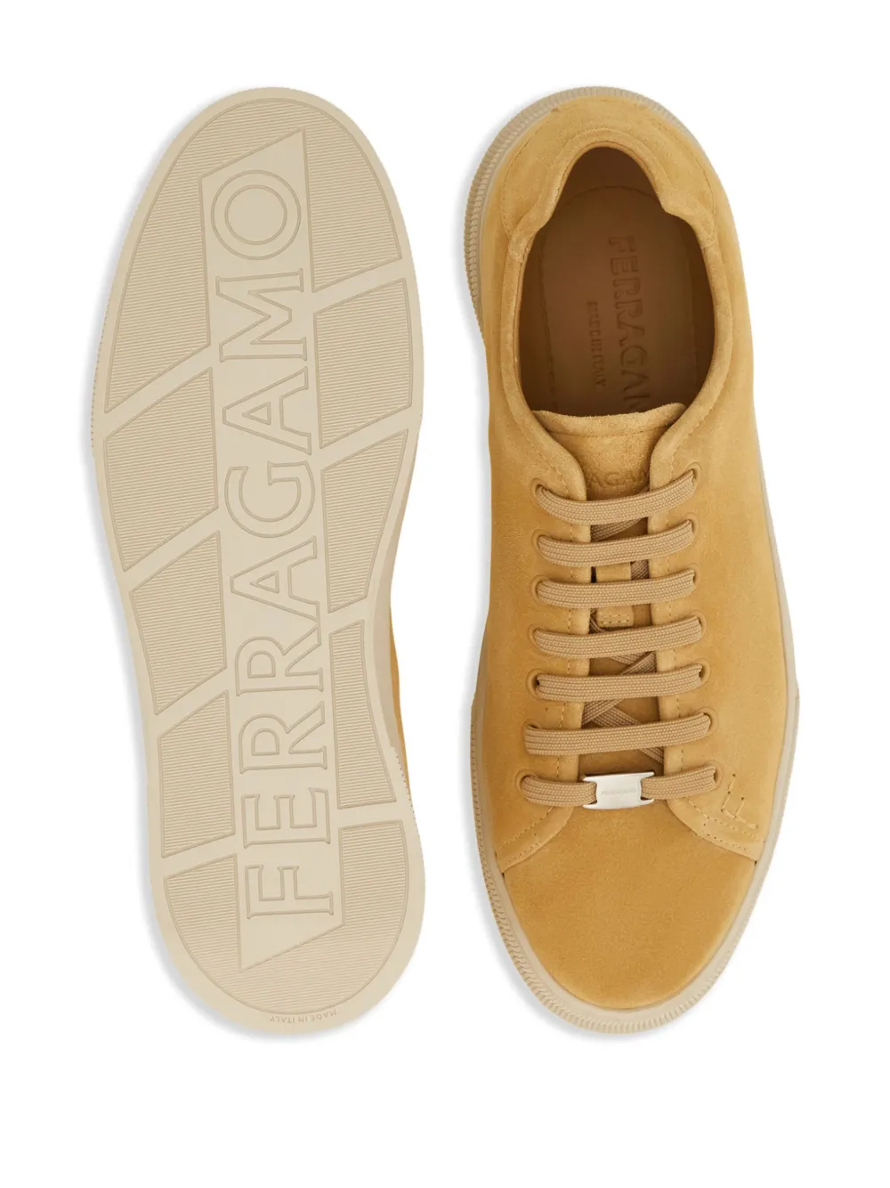 Ferragamo low-top sneakers Yellow