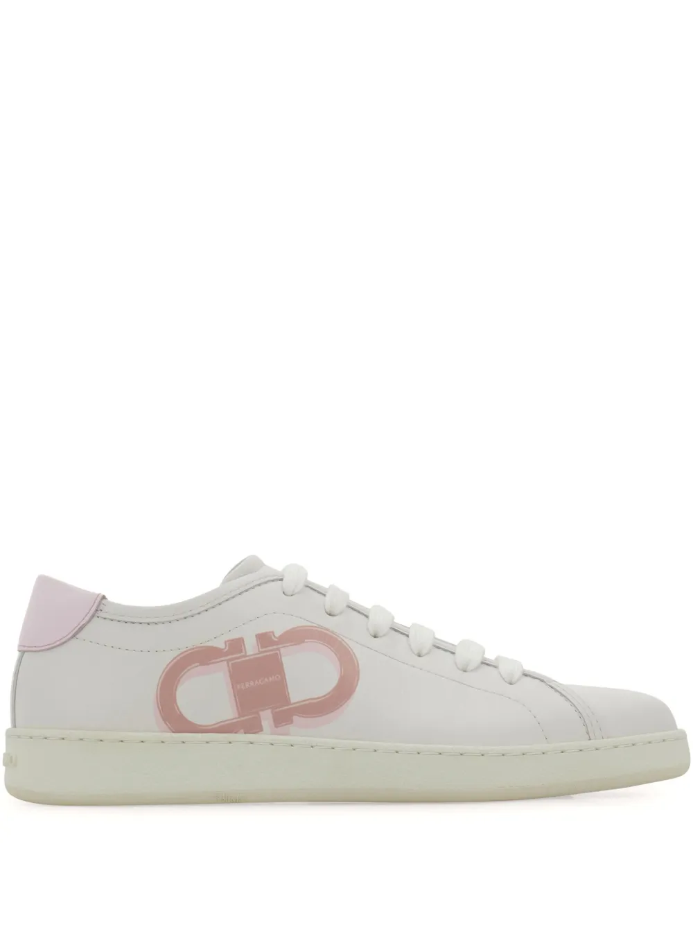 Ferragamo Double Gancini sneakers White