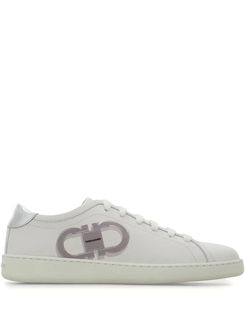 Ferragamo Double Gancini sneakers White