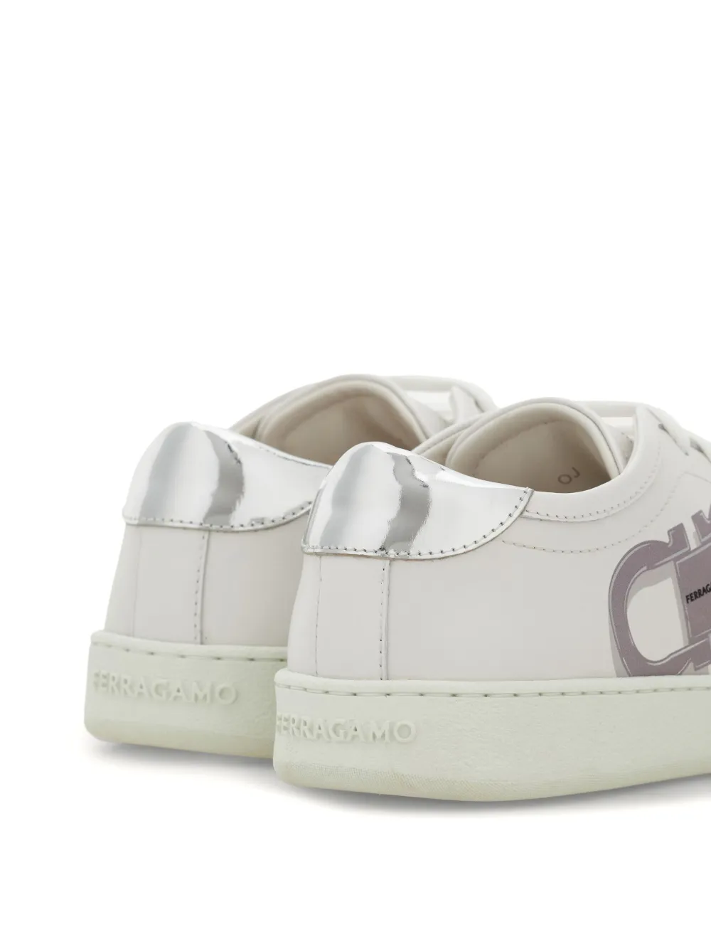 Ferragamo Double Gancini sneakers White