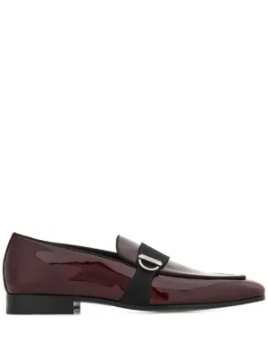 Ferragamo ガンチーニ スエードローファー | グリーン | FARFETCH JP