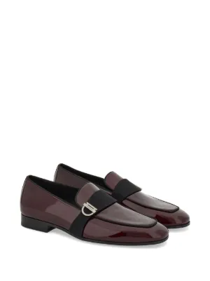 FERRAGAMO ダークパープル フラットシューズ超美品❣️ Salvatore Ferragamo 1980s Vintage Shoes for Women for sale