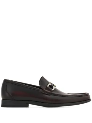 Ferragamo ガンチーニ ローファー | レッド | FARFETCH JP