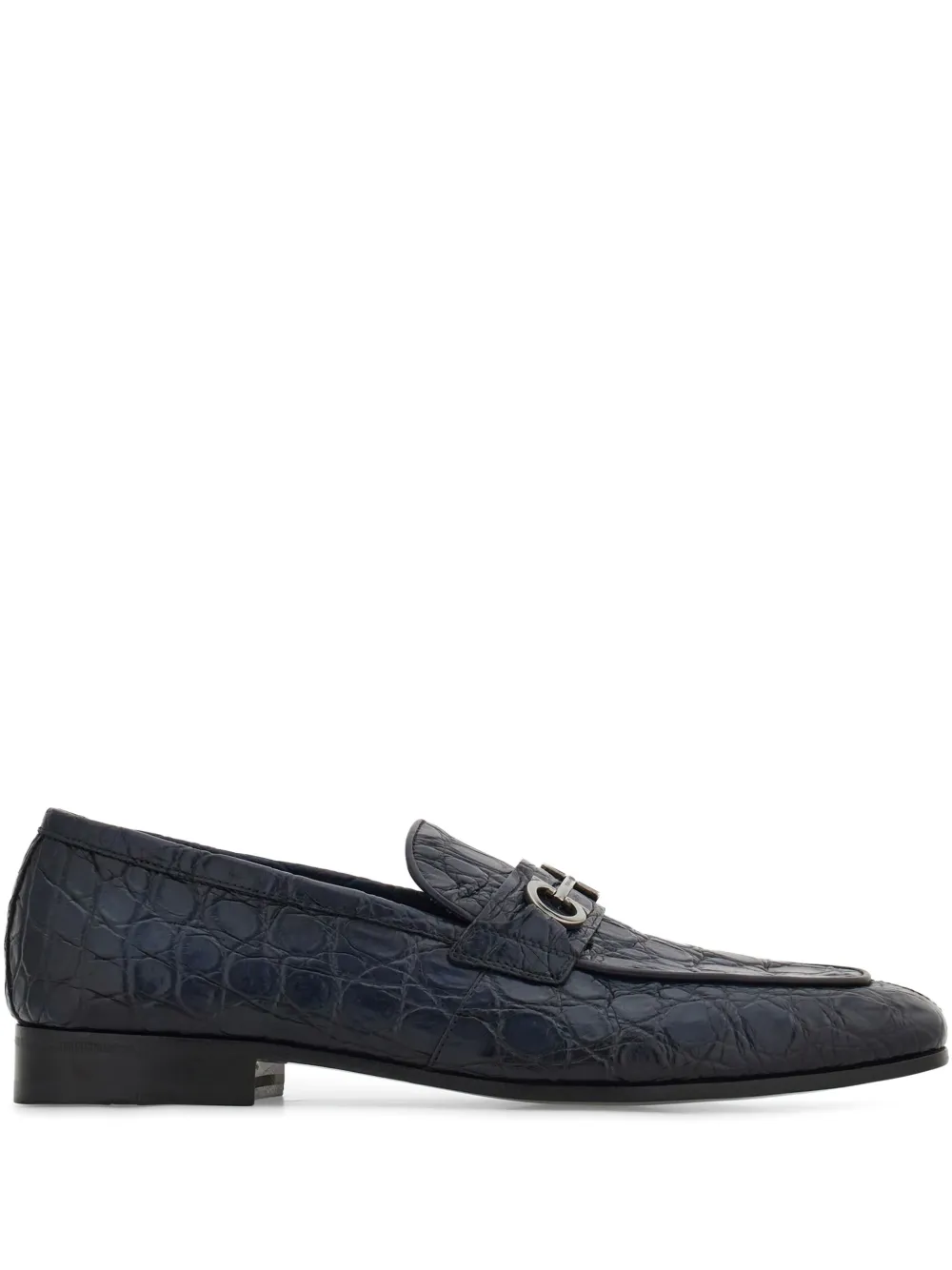 Ferragamo Gancini loafers Blue