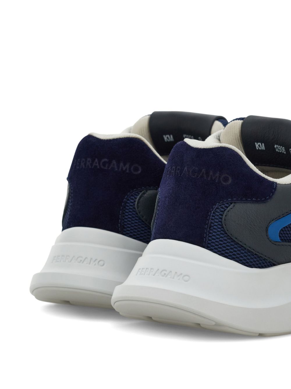 Ferragamo Gancini low-top sneakers Blue