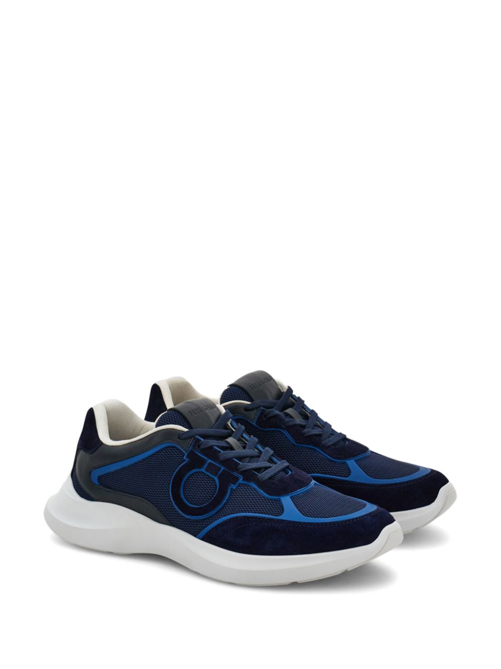 Ferragamo Gancini low-top sneakers - Blue