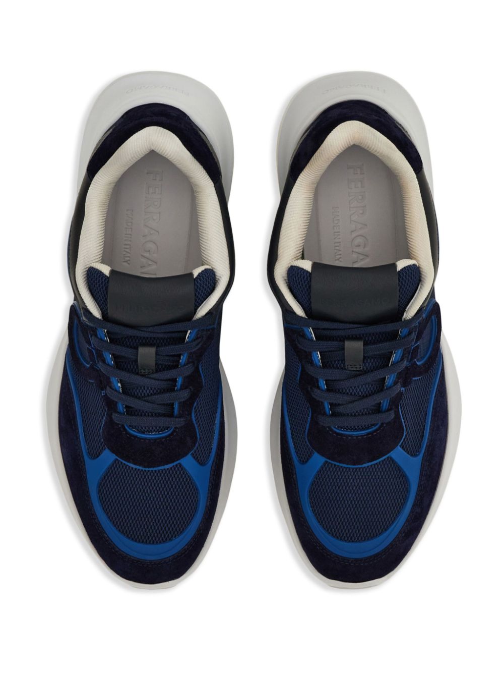 Ferragamo Gancini low-top sneakers Blue