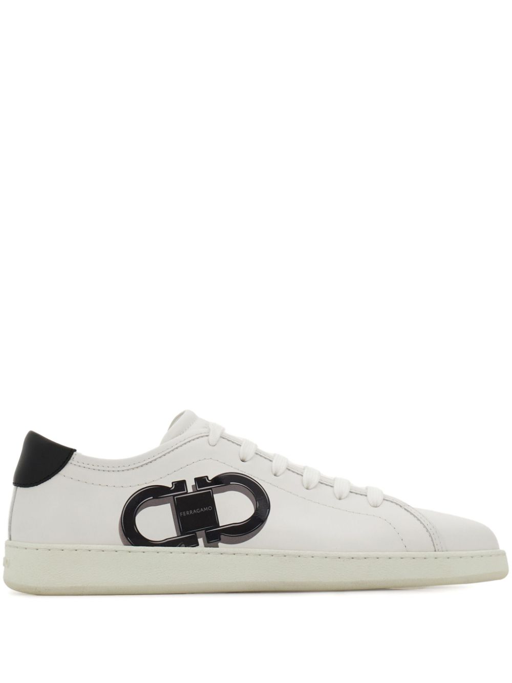 Ferragamo Double Gancini sneakers Wit