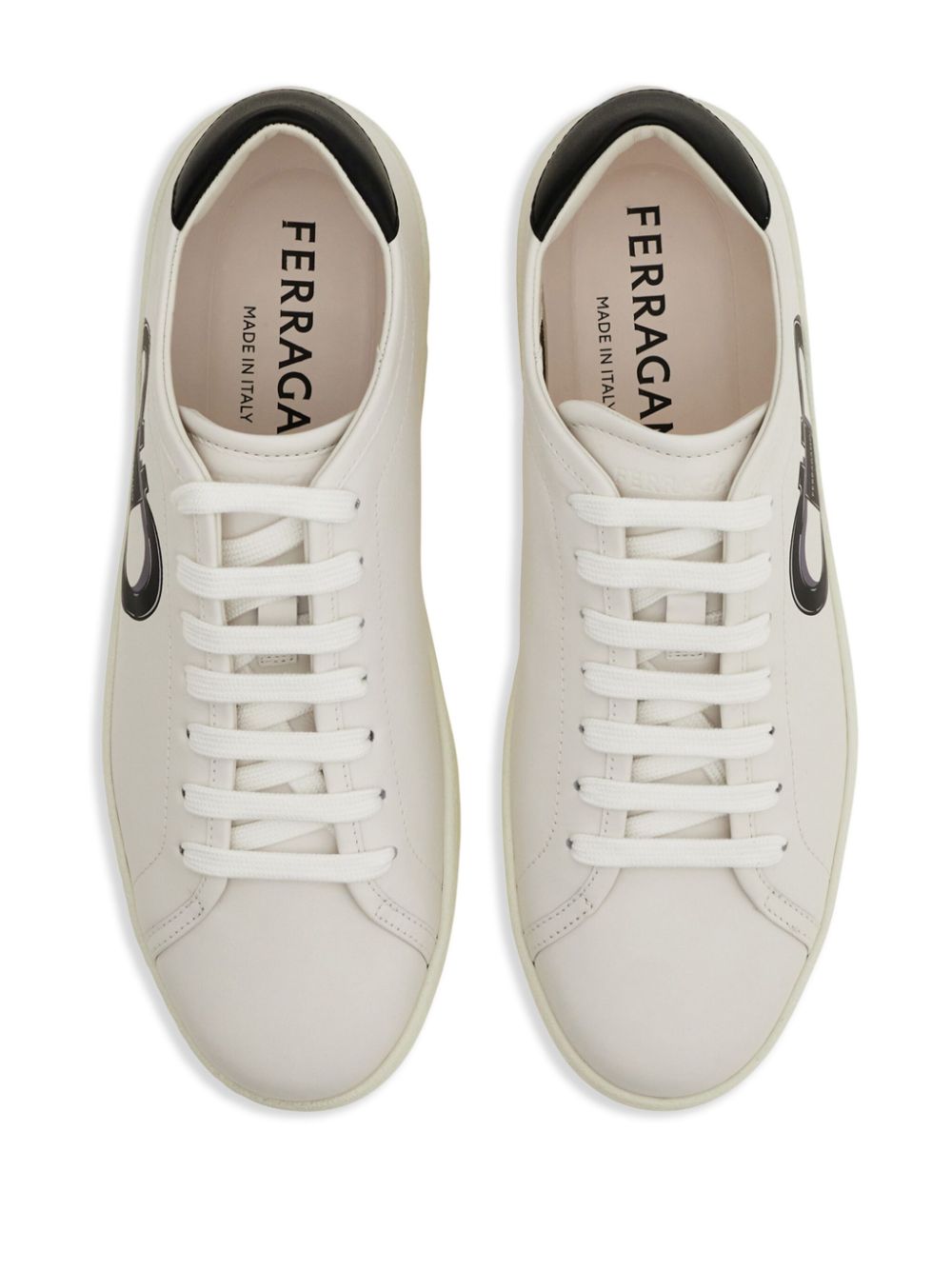 Ferragamo Double Gancini sneakers White