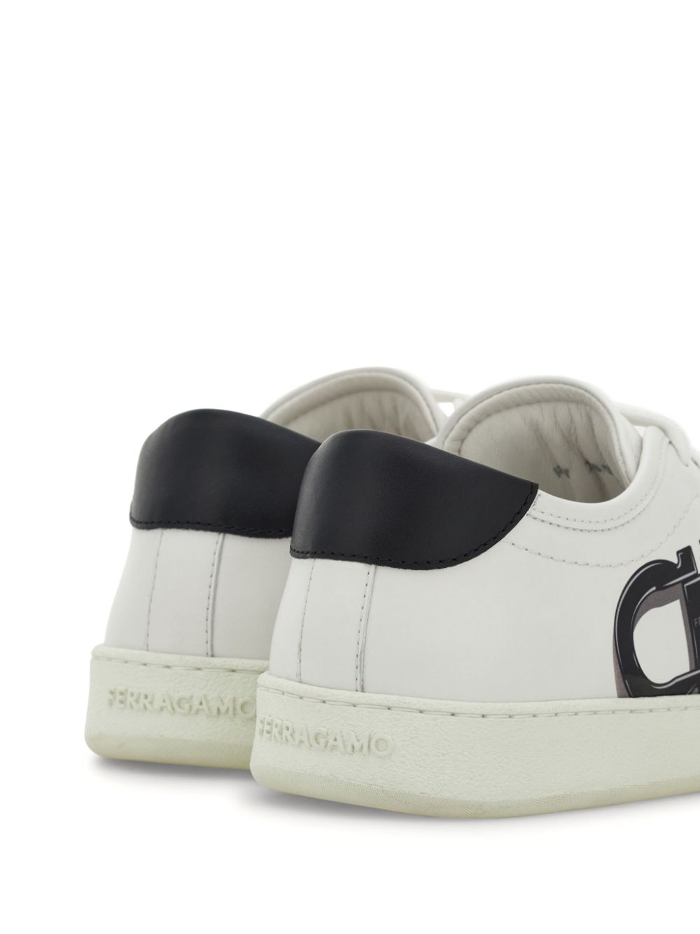 Ferragamo Double Gancini sneakers White