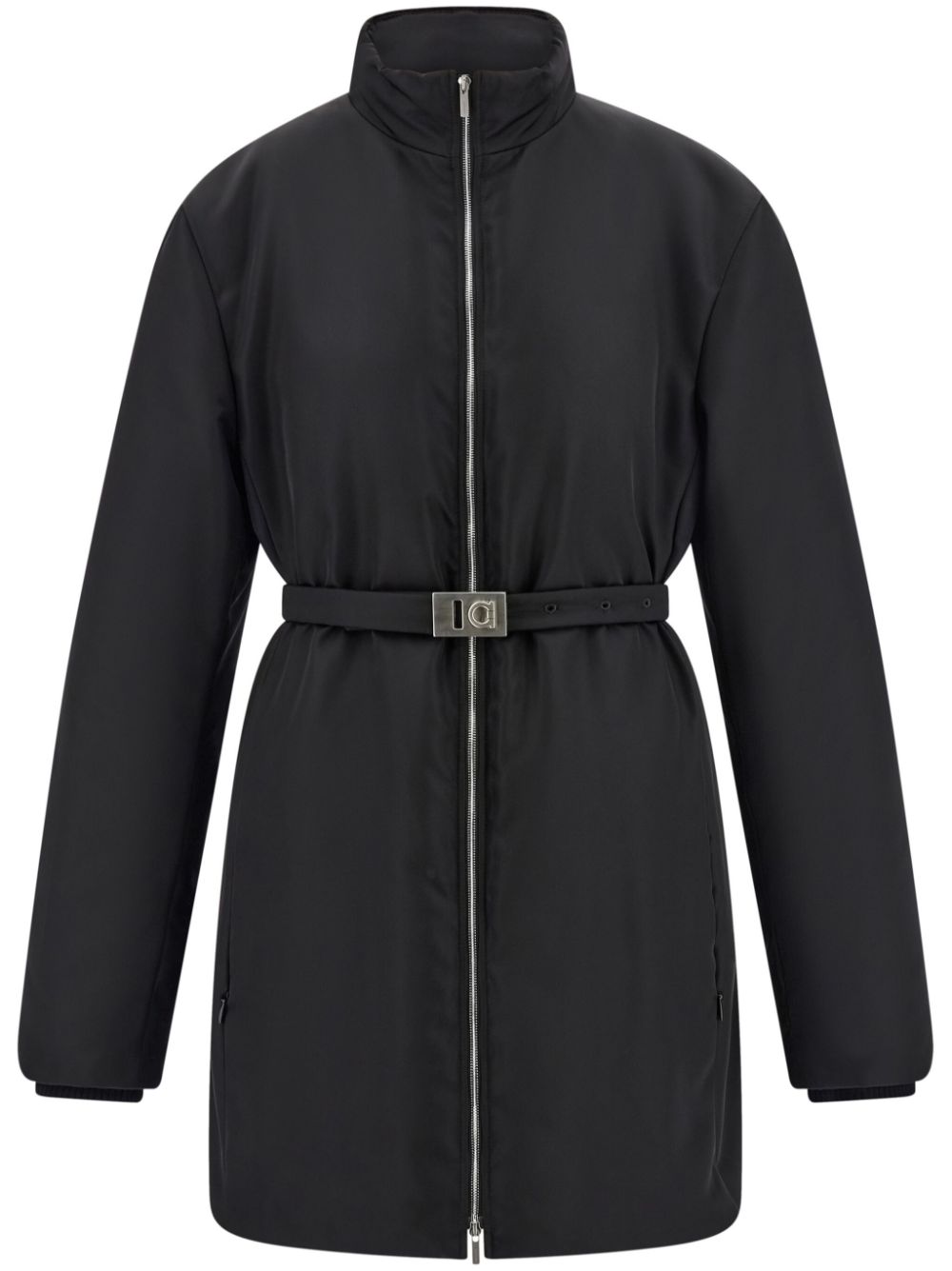 Shop Ferragamo Hug Jacket In Schwarz