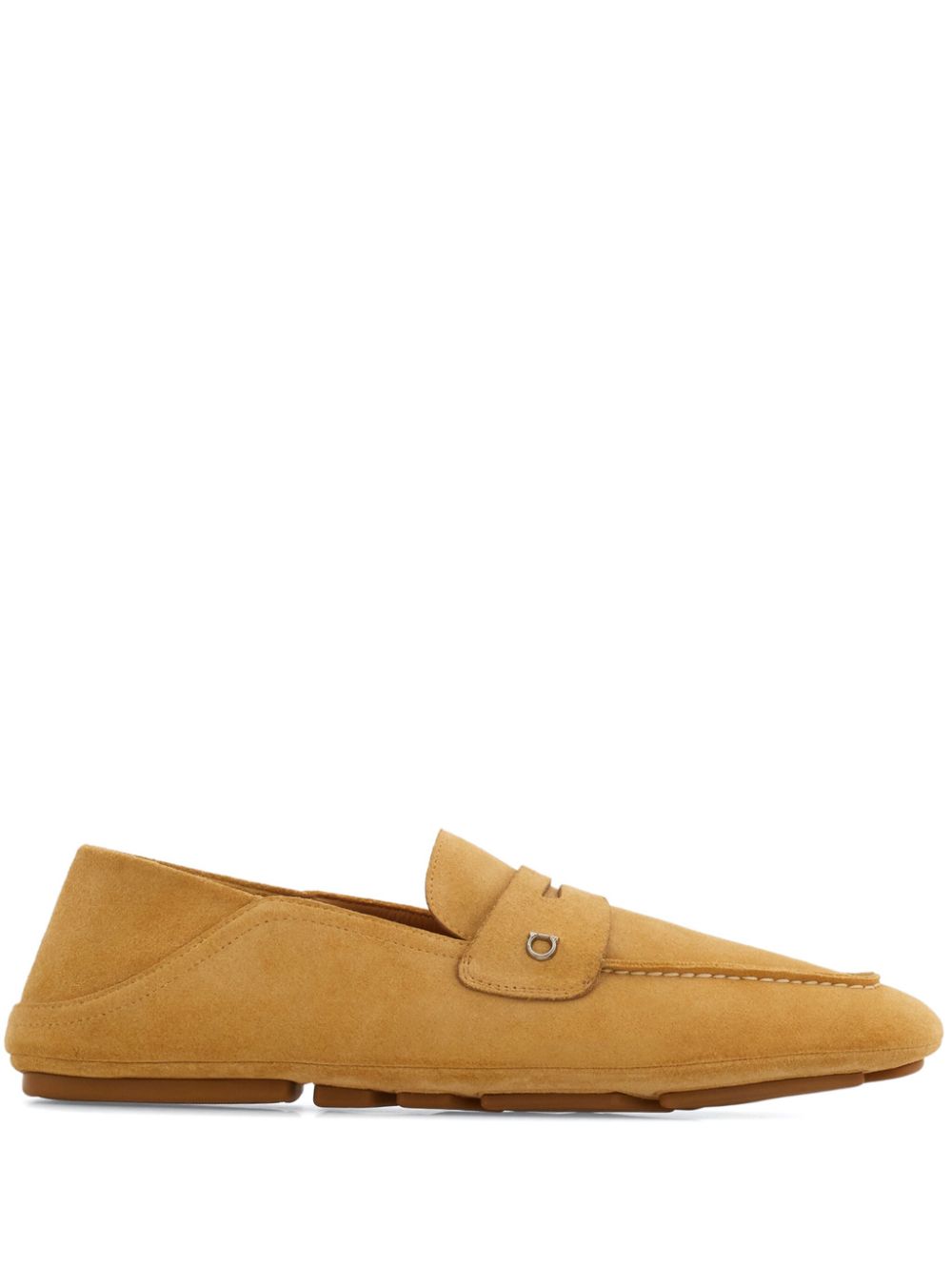 Ferragamo Loafers met Gancini-plakkaat Beige