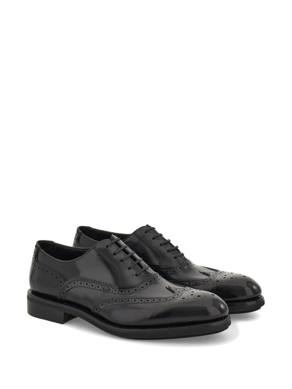 Ferragamo Tramezza oxford shoes Black