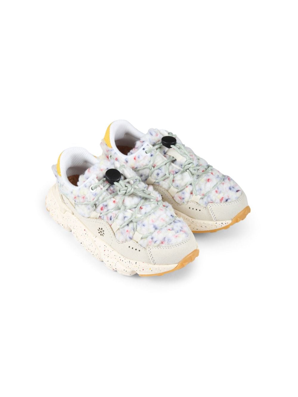 FLOWER MOUNTAIN KIDS Raikiri sneakers - Bianco