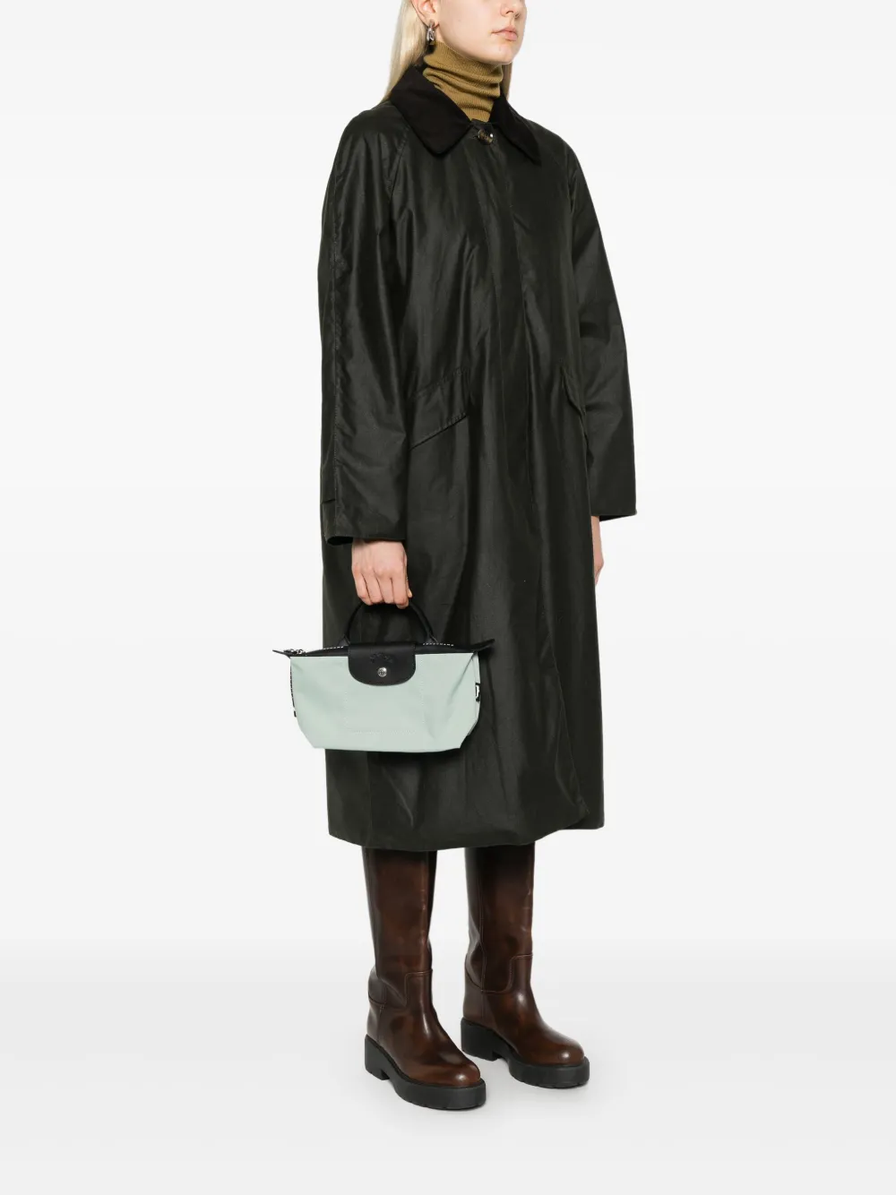 Longchamp Le Pliage Collection shopper - Groen