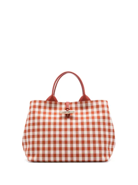 Longchamp large Le Roseau tote bag