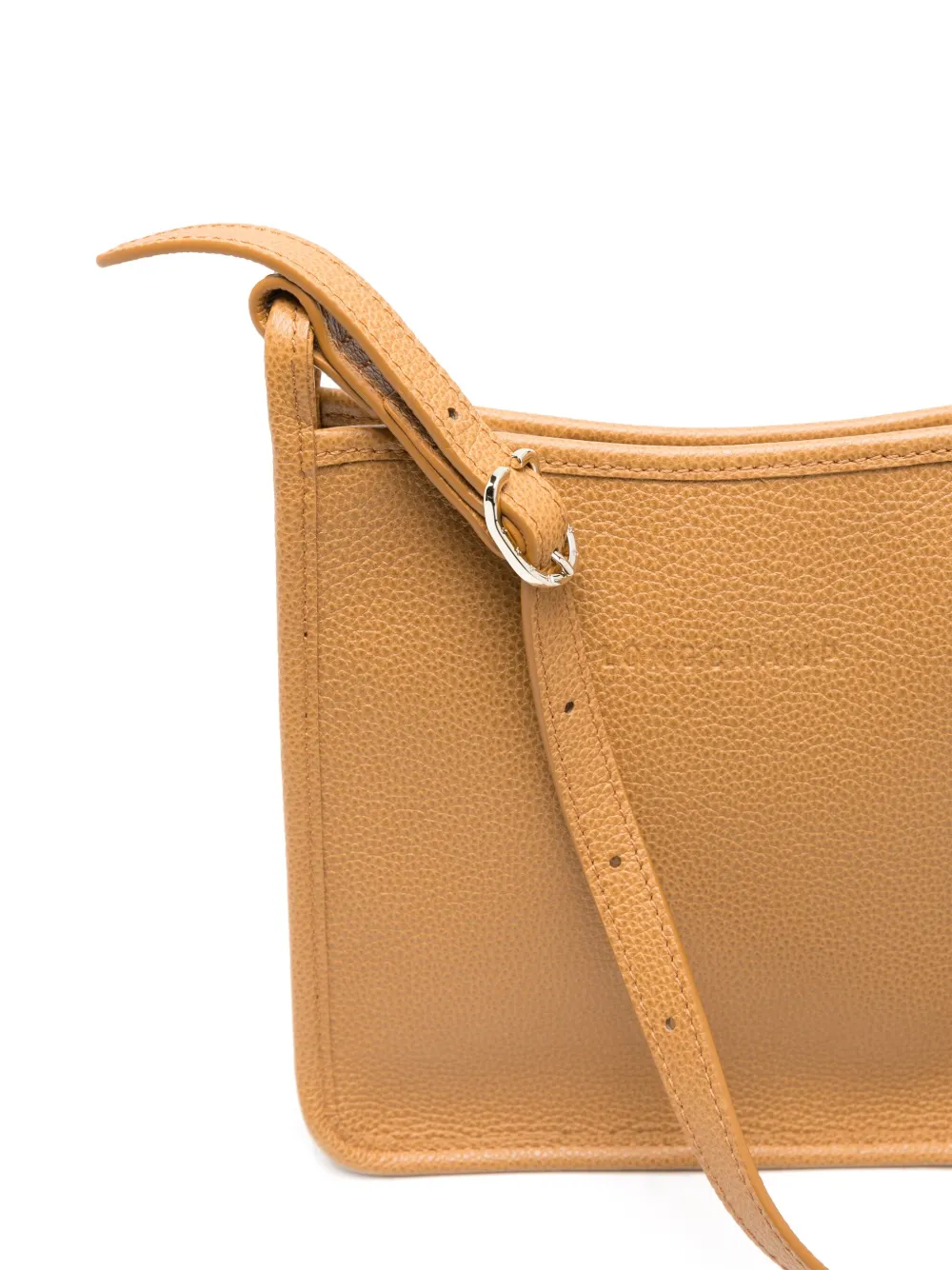 Longchamp Kleine Le Foulonné crossbodytas Bruin