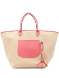 Longchamp large Le Pliage basket bag - Neutrals