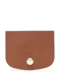 Longchamp Épure card holder - Brown