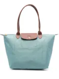 Longchamp large Le Pilage tote bag - Blue