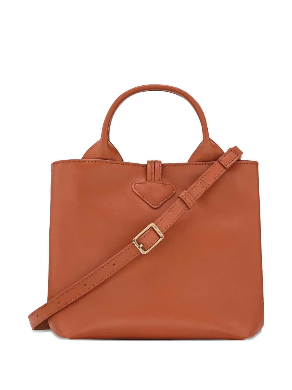 Longchamp Le Roseau S handtas Bruin
