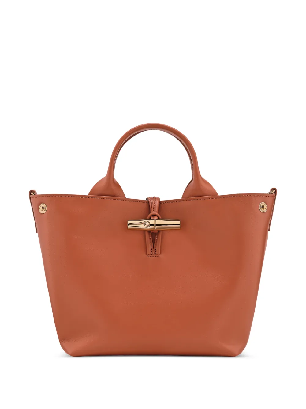 Longchamp Le Roseau S handtas Bruin