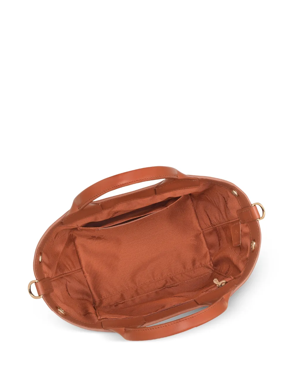 Longchamp Le Roseau S handtas Bruin