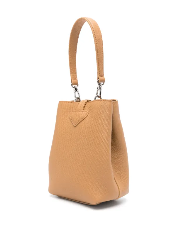 【関税&送料込】Longchamp Le Roseau Bucket Bag Le Roseau XS Bucket bag Bark - Leather | Longchamp US