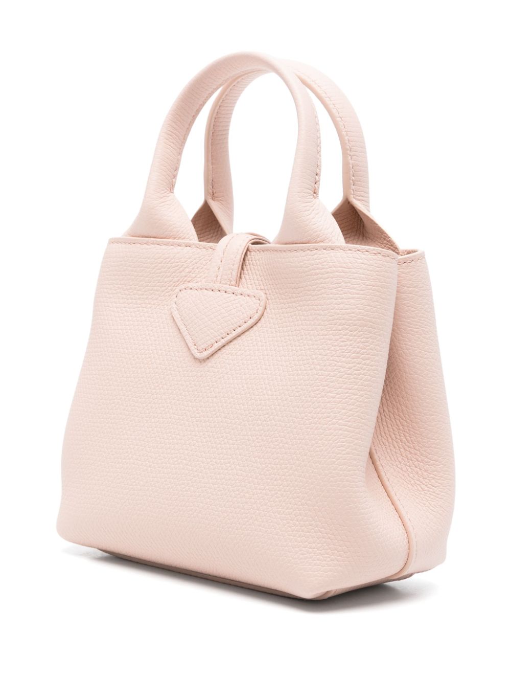 Longchamp Le Roseau XS shopper - Roze