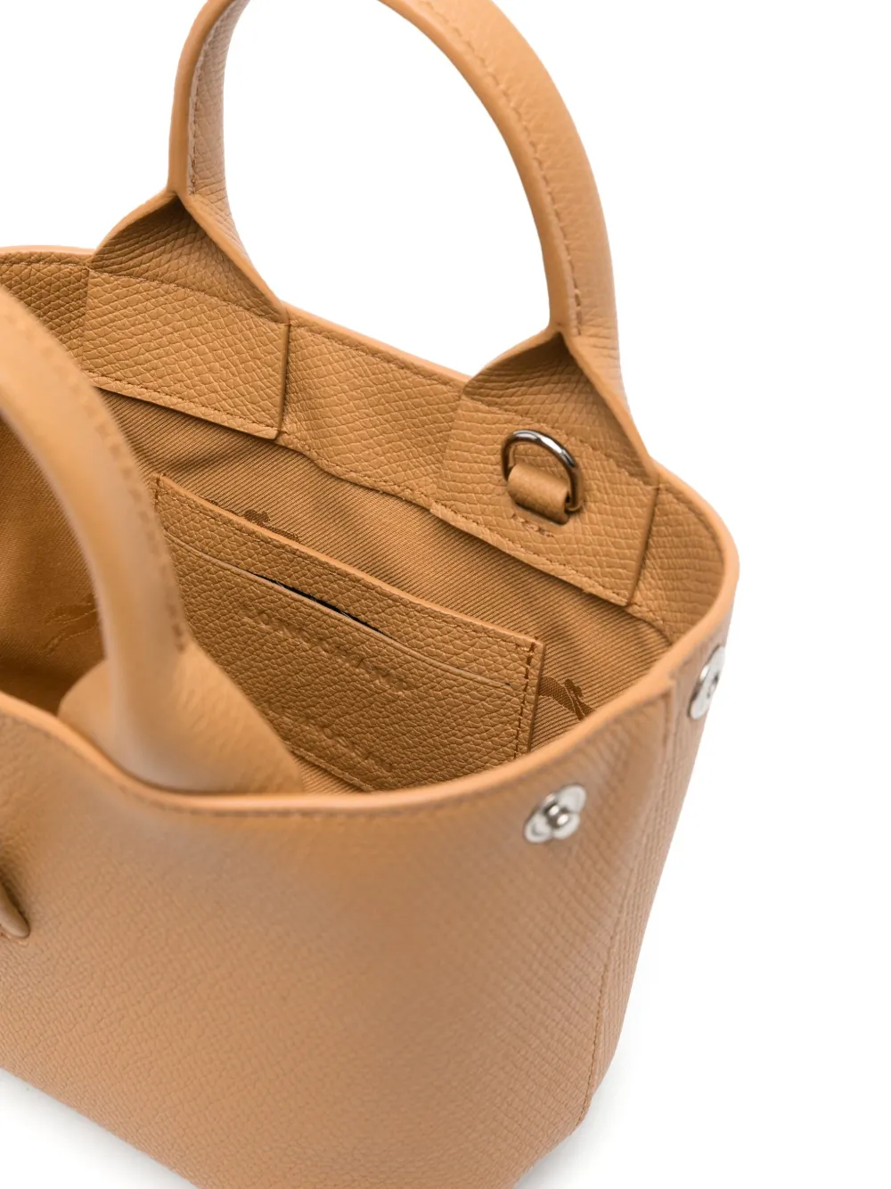 Longchamp Le Roseau XS shopper Bruin