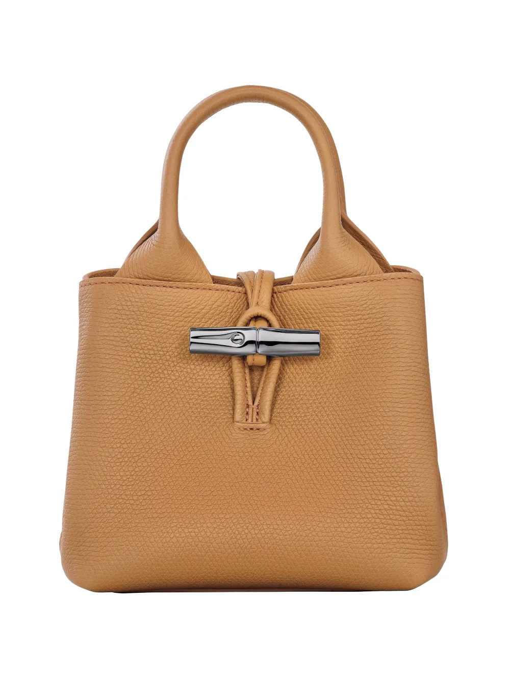 Longchamp Borsa tote Le Roseau XS - Marrone