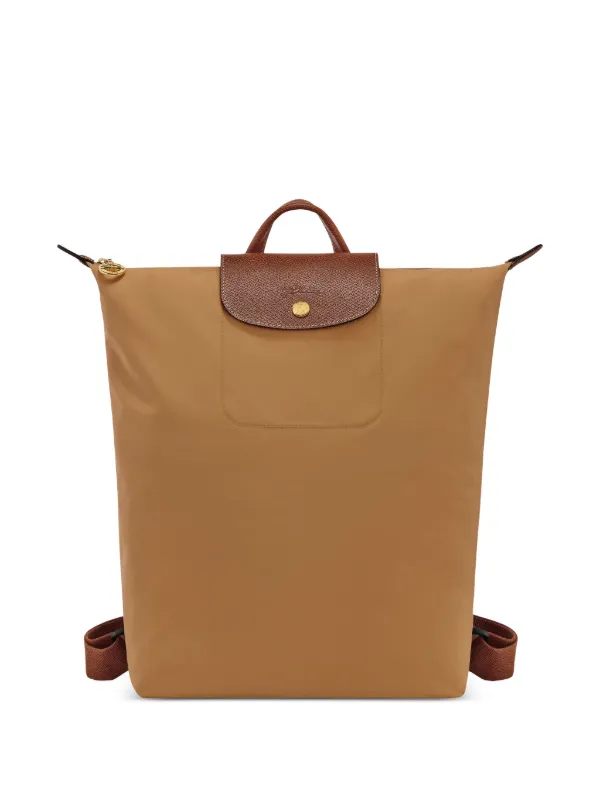 Longchamp Le Pliage バックパック ブラウン Longchamp M Le Pliage Backpack | Brown | FARFETCH
