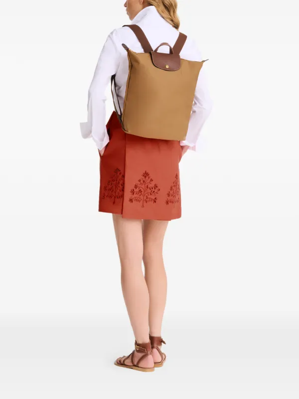 Longchamp Le Pliage バックパック M | ブラウン | FARFETCH JP