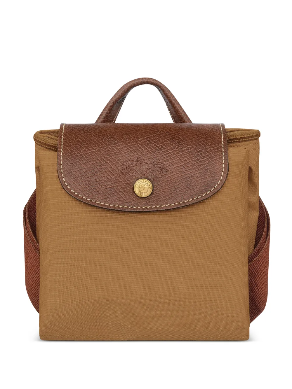 Longchamp Le Pliage バックパック ブラウン Longchamp M Le Pliage Backpack | Brown | FARFETCH