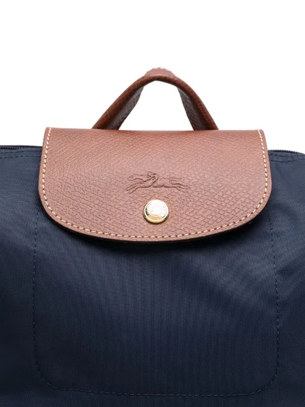 Longchamp Medium Le Pliage Backpack | Blue | FARFETCH