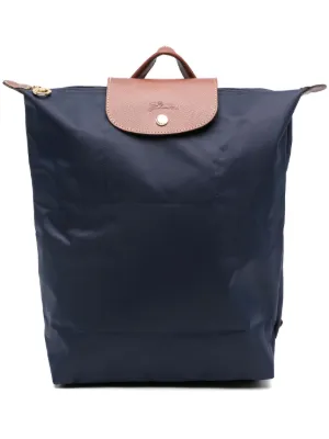 Longchamp le pliage backpack navy best sale