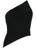 Alexander Wang asymmetric strapless top - Black