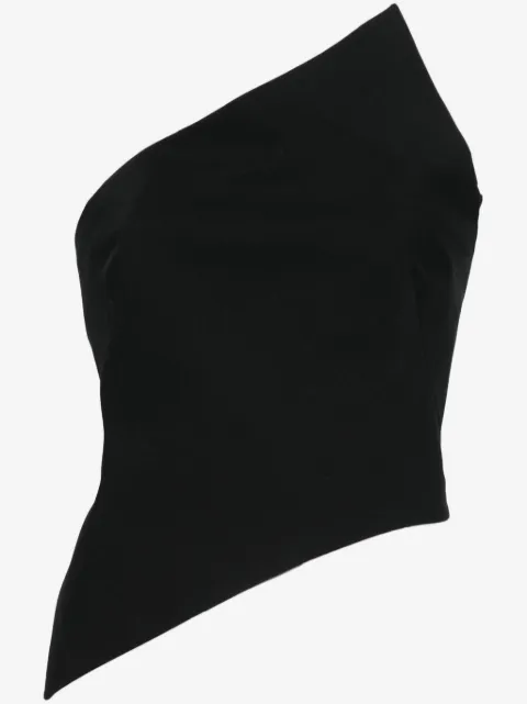 Alexander Wang asymmetric strapless top