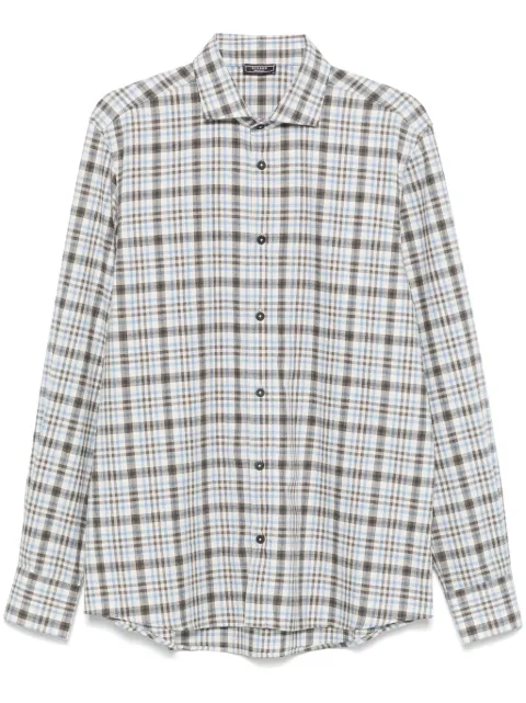 Peserico checked shirt