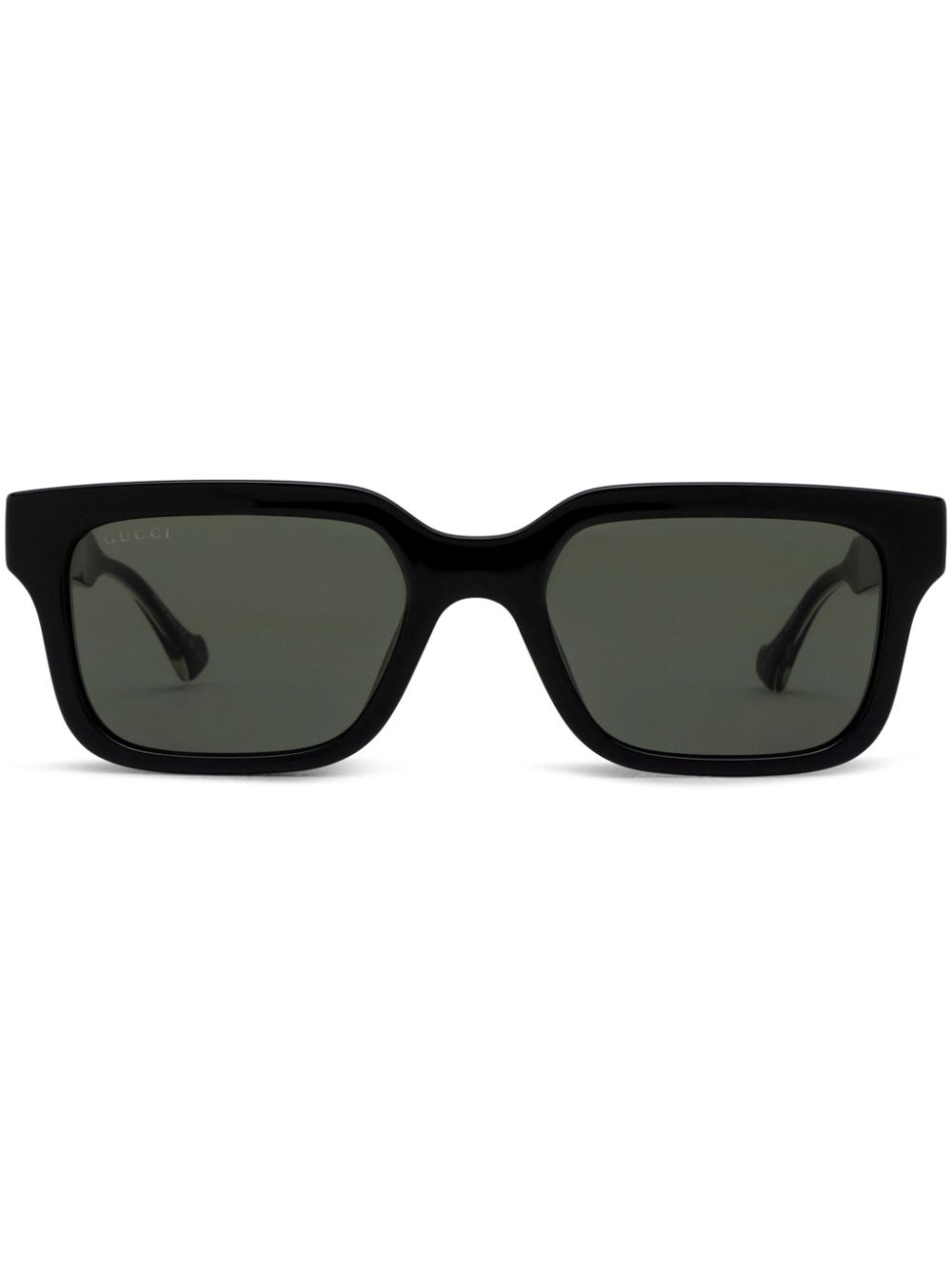 Gucci Eyewear Zonnebril met vierkant montuur Zwart